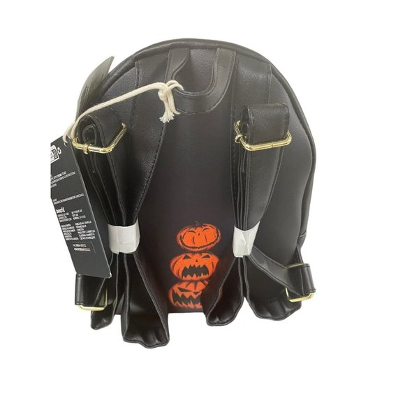 Loungefly Disney Nightmare Before Christmas Oogie's Boys Pumpkin Mini Backpack - Picture 6 of 8